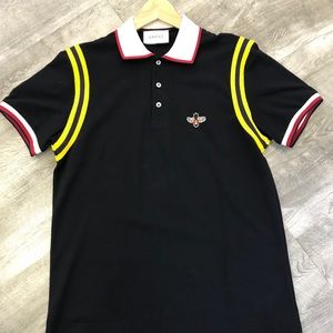 Gucci polo with bee